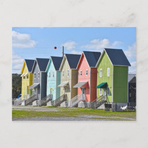 Dauphin Island Houses, Alabama Vykort