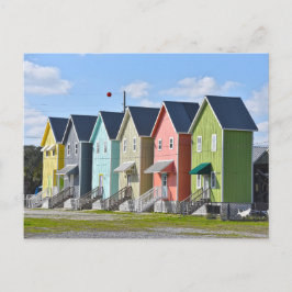 Dauphin Island Houses, Alabama Vykort