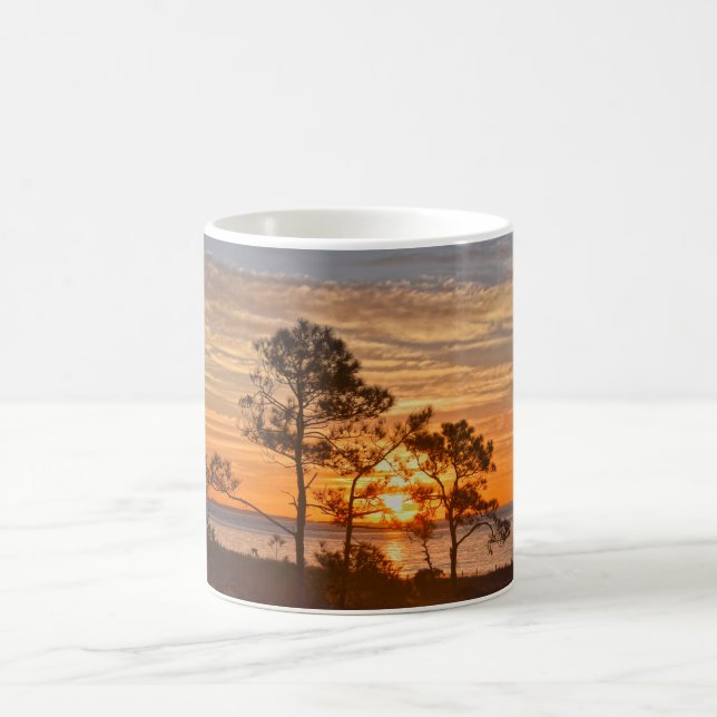 Dauphin Island Refuge Sunrise, Alabama Kaffemugg (Center)