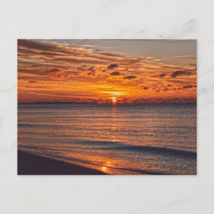 Dauphin Island Sunrise, Alabama Vykort