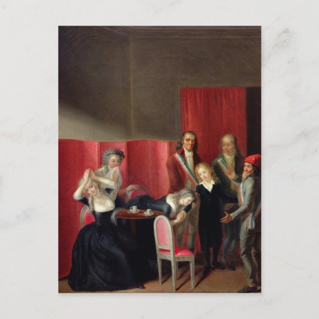 Dauphin Taken från hans familj den 3 juli 1793 Vykort (Framsida)