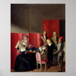 Dauphinen som tas från hans familj, 3rd Juli 1793 Poster