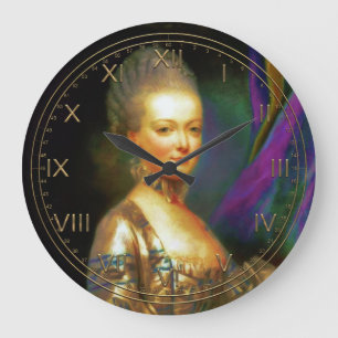 Dauphinfranskbarock Stor Klocka