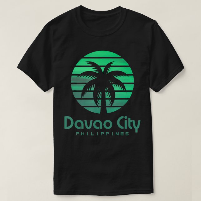 Davao City Filippinerna T Shirt (Design framsida)