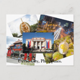 Davao City, Filippinernas vykort. Vykort