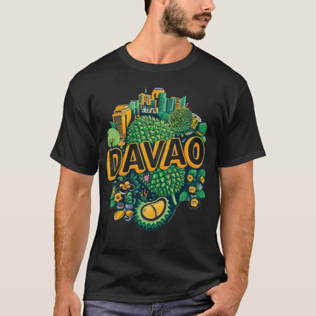 Davao Durian T Shirt (Framsida)