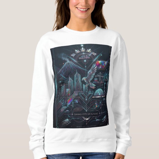 Davao: Framtidsstaden T Shirt (Framsida)
