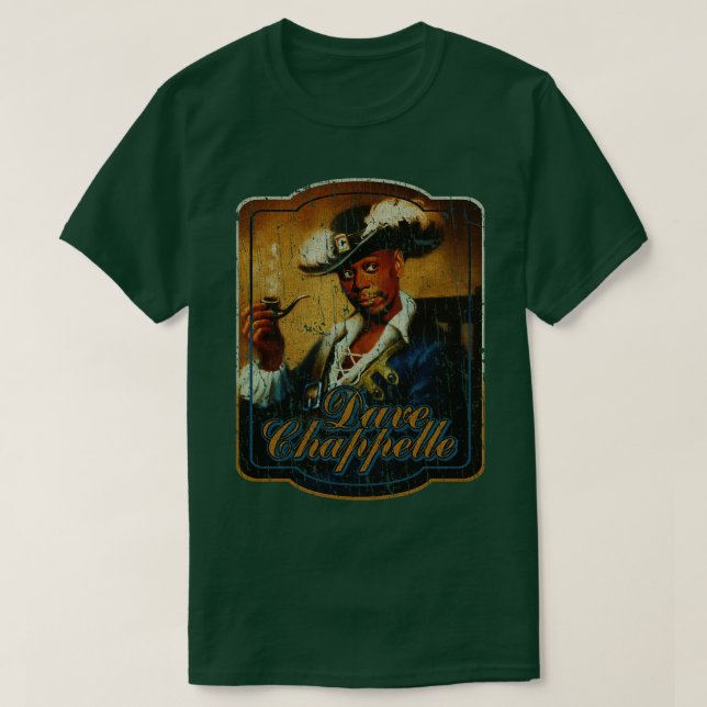 Dave Chappelle RETRO STIL T Shirt (Design framsida)