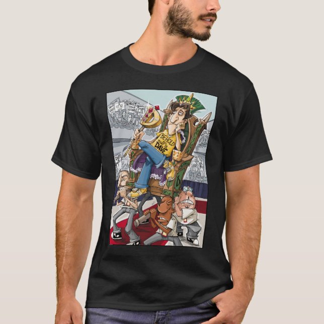 Dave det gudomligt (P) T-shirt (Framsida)