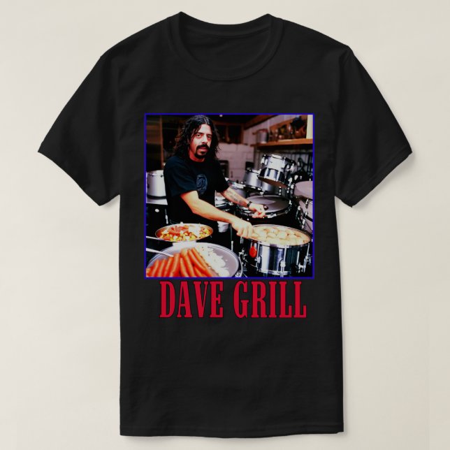 Dave Grill 3 T Shirt (Design framsida)