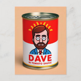 Dave i tomatsås vykort
