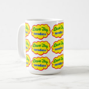 Dave Jay Tile Logotyp 15 Oz.Mugg Kaffemugg