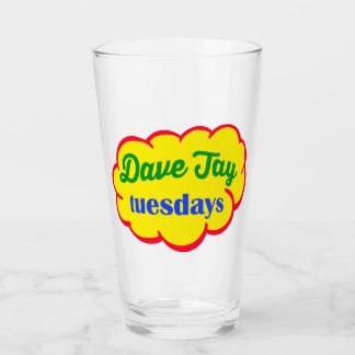 Dave Jay Tisdag Classic Logotyp Tumbler Glaskopp