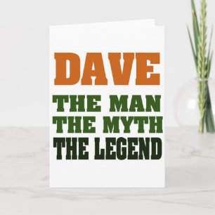Dave - manen, mythen, legenden! kort