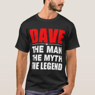 Dave manen mythen legenden tee shirt