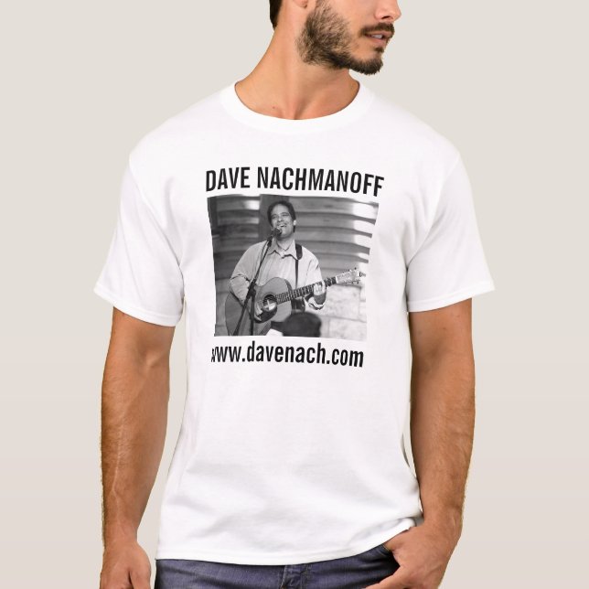 Dave Nachmanoff T-tröja i B&W T Shirt (Framsida)