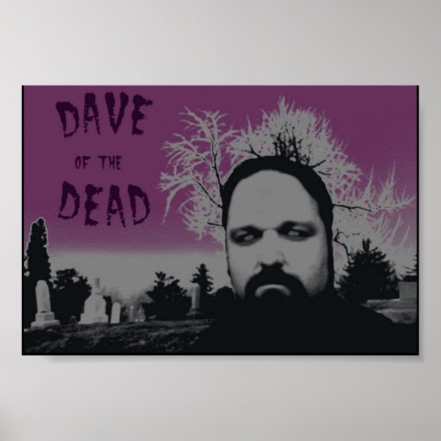 Dave of the Dead Poster (Framsidan)