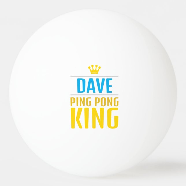 Dave Pingisboll (Framsidan)