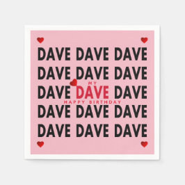 Dave Plus-textmallar Pappersservett