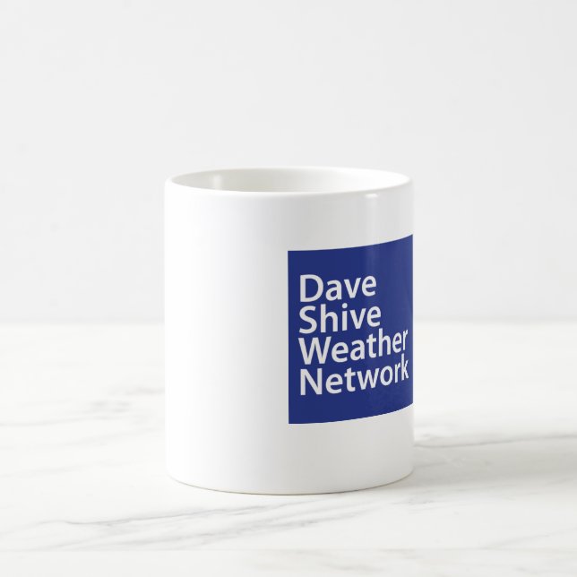 Dave Shive väder knyter kontakt muggen Kaffemugg (Center)