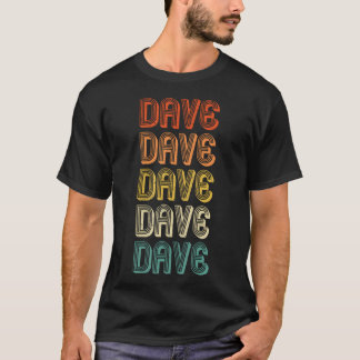 Dave Vintage Retro T Shirt
