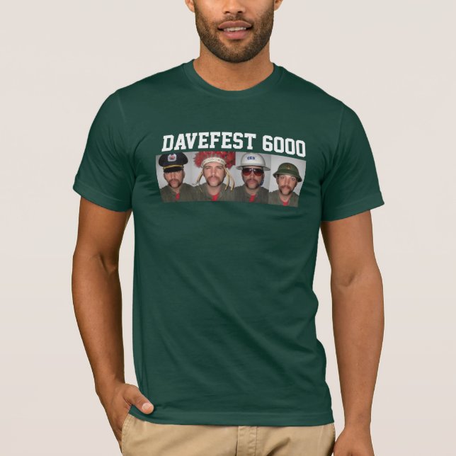DaveFest 2023 T Shirt (Framsida)