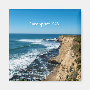 Davenport, California Magnet, märkt Magnet