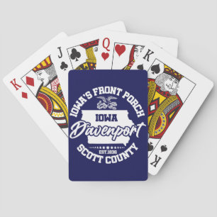 Davenport,Iowa Casinokort