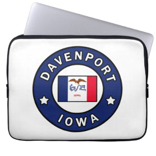 Davenport Iowa Laptop Fodral