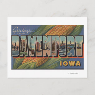 Davenport, Iowa (Maj) - Stora Brev-scenarierna Vykort