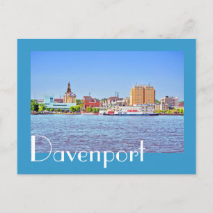 Davenport, Iowa, USA Vykort