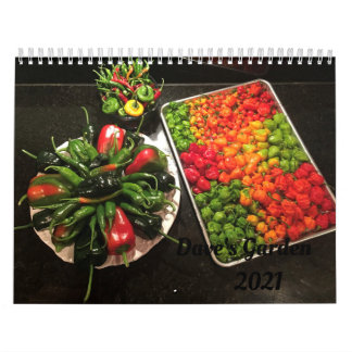 Dave's Garden 2021 Calendar Kalender