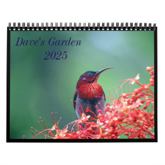 Dave's Garden 2025 Calendar Kalender