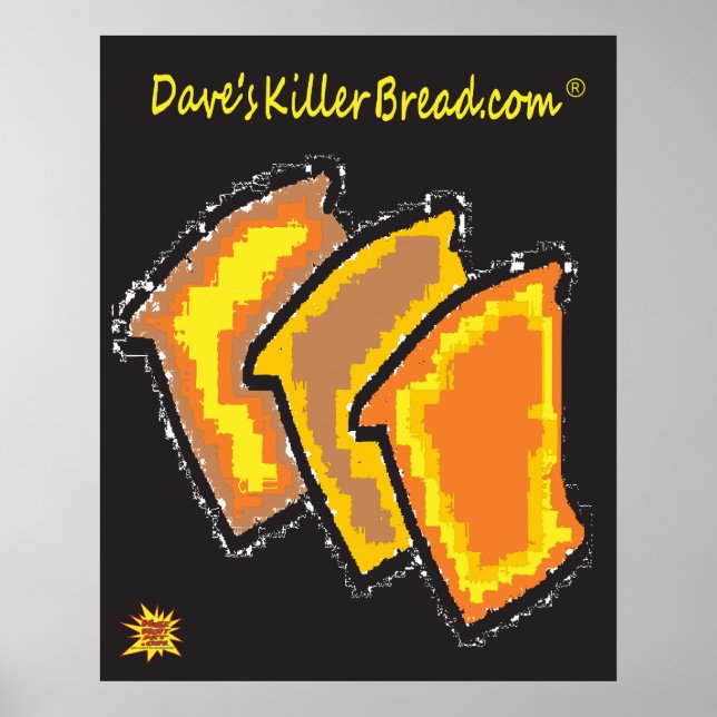Dave's Killer Bread Poster (Framsidan)