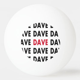 Dave's Ping Pong Boll Template