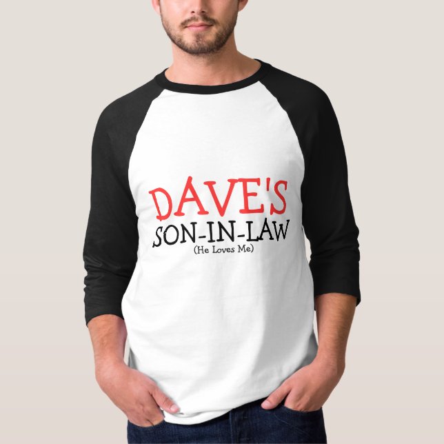 Daves Son-I-Lag Tee Shirt (Framsida)