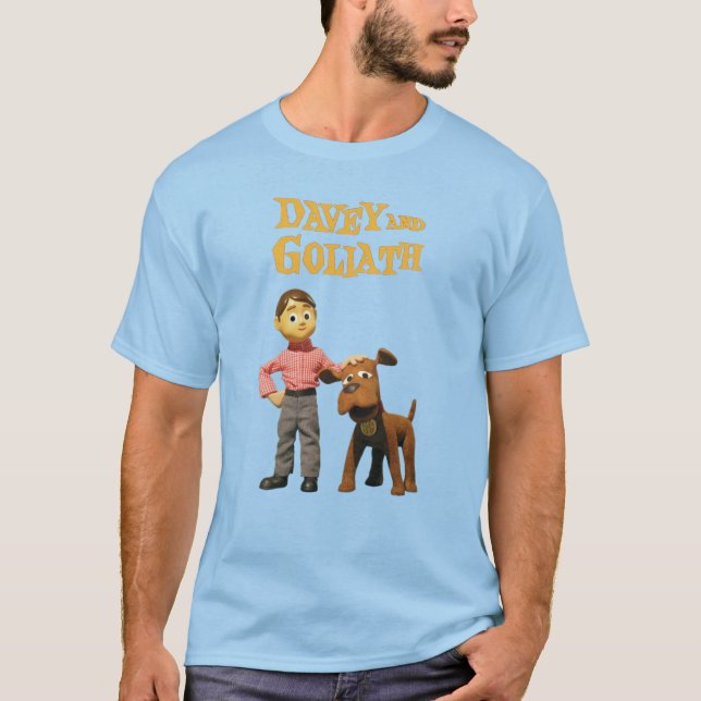 Davey and Goliath T Shirt (Framsida)