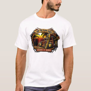 Davey Bonez träig solnedgångT-tröja Tee Shirt