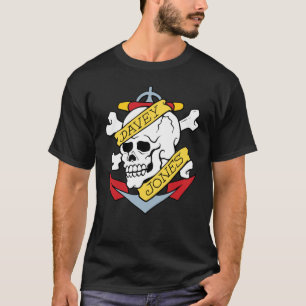 Davey Jones tatuering Tee