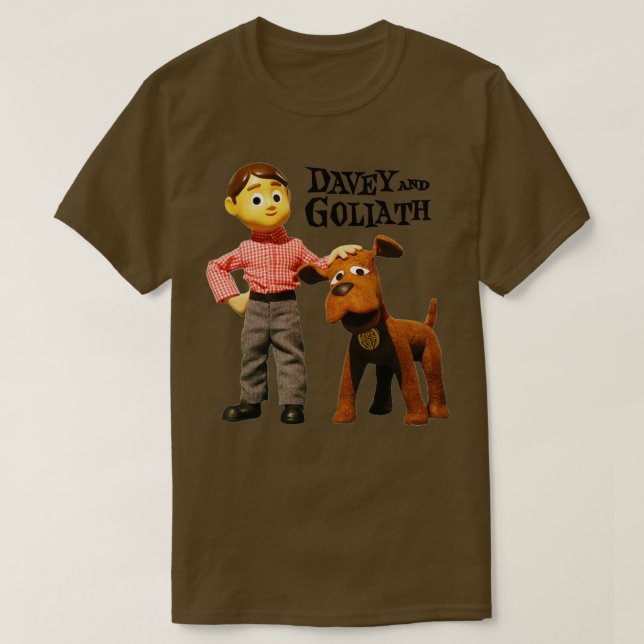 Davey och Goliath T Shirt (Design framsida)