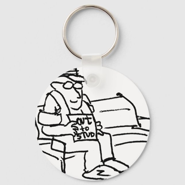 davholle ut till stam nyckelring (Framsida)