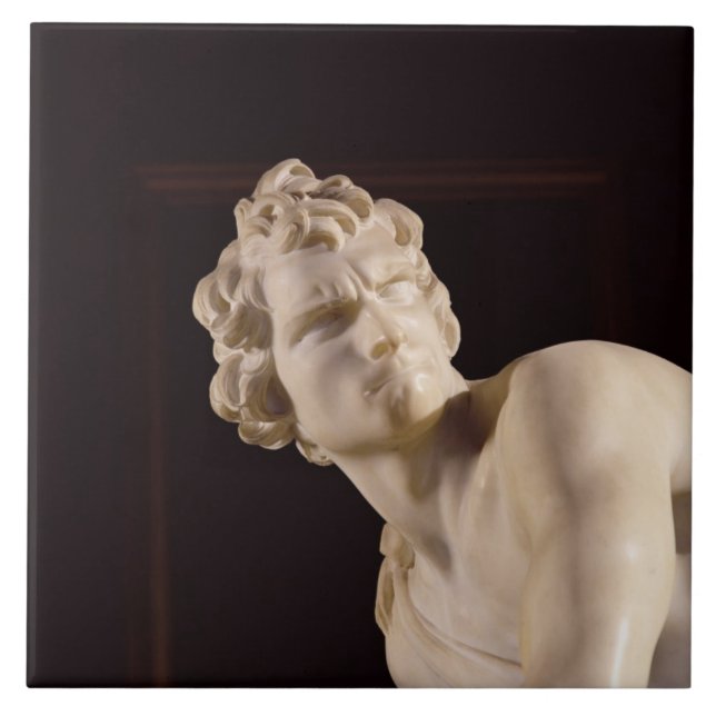 David 1623-24 (marmor) (specificera), kakelplatta (Framsidan)