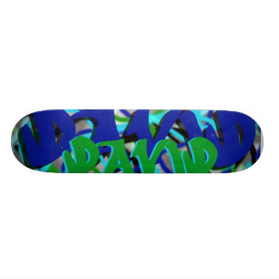 DAVID 2 OLD SCHOOL SKATEBOARD BRÄDA 21,6 CM