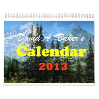David A. Bagare Konst kalender 2013