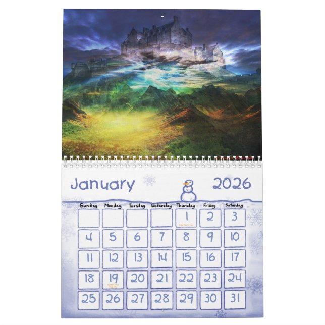 David A. Bagare Konst kalender 2013 (Jan 2026)