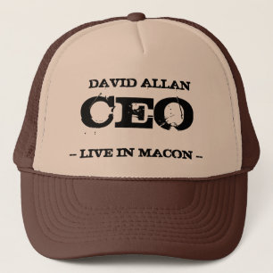 David Allan vd Truckerkeps