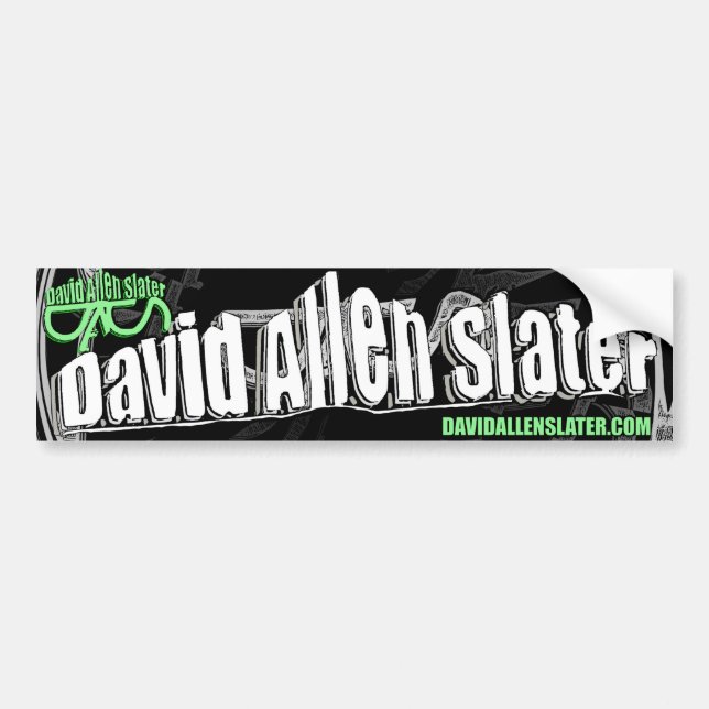 David Allen skiffertäckarebildekal 2012 Bildekal (Framsidan)