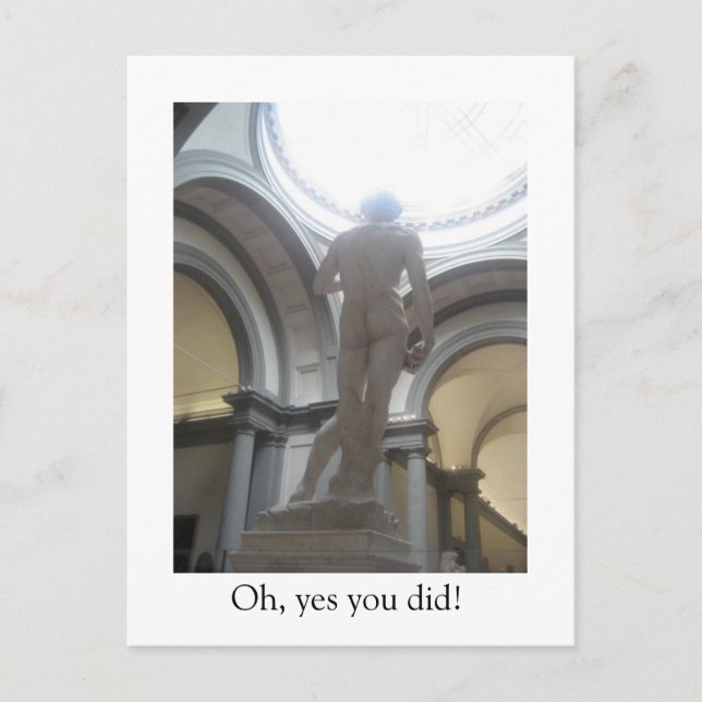 David andra sida vykort (Framsida)