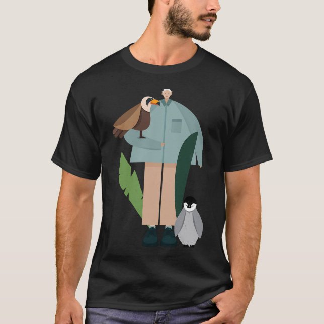 David Attenborough T Shirt (Framsida)
