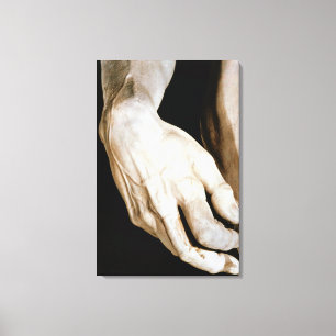 David av Michelangelo Buonarroti, 1501-04 Canvastryck